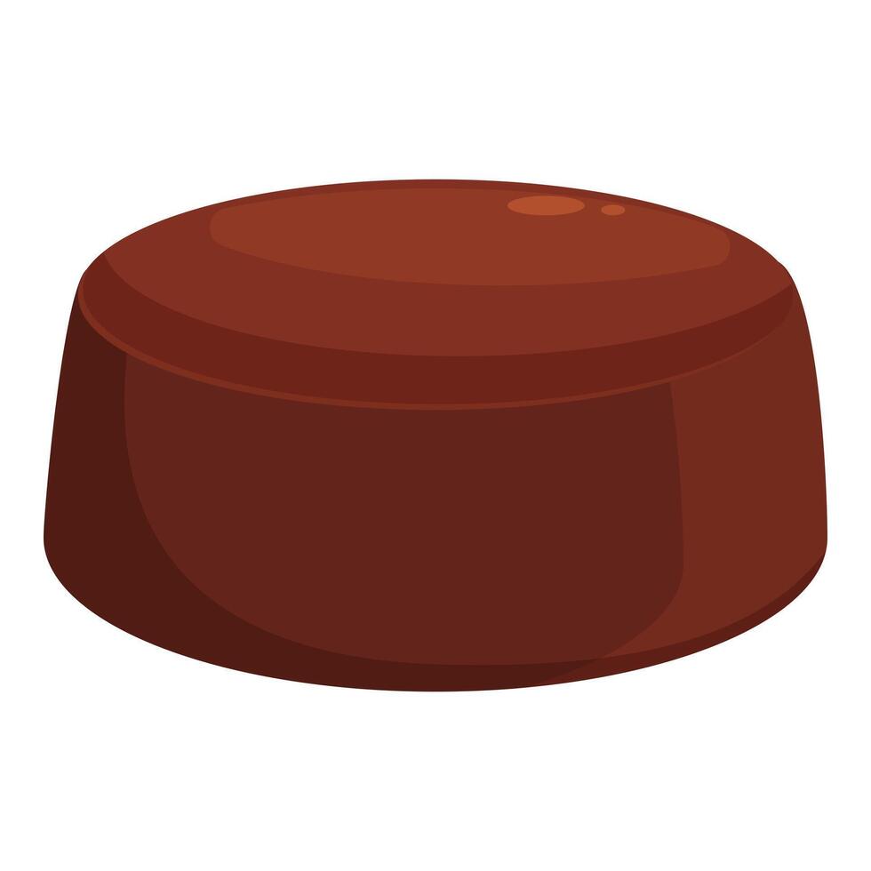 cacao cibo icona cartone animato vettore. dolce presente caramella vettore