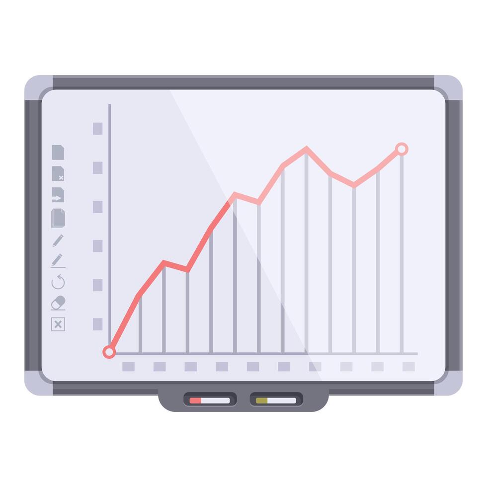 grafico multimedia diverso icona cartone animato vettore. media visivo operatore vettore