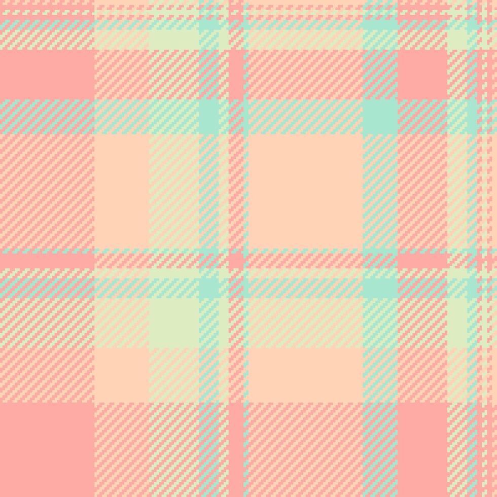 vettore sfondo senza soluzione di continuità di modello tessuto dai un'occhiata con un' plaid tartan struttura tessile.