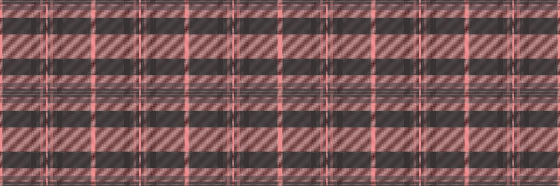 tavolo stoffa senza soluzione di continuità tessile plaid, 20s modello struttura tartan. dettagliato vettore tessuto dai un'occhiata sfondo nel pastello e rosso colori.