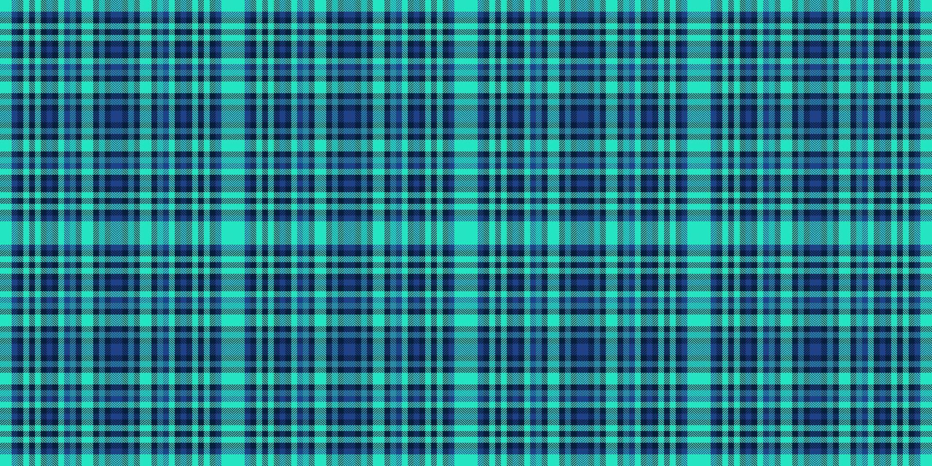 dritto dai un'occhiata tessile plaid, misto sfondo tartan tessuto. periodico modello senza soluzione di continuità vettore struttura nel buio e alzavola colori.