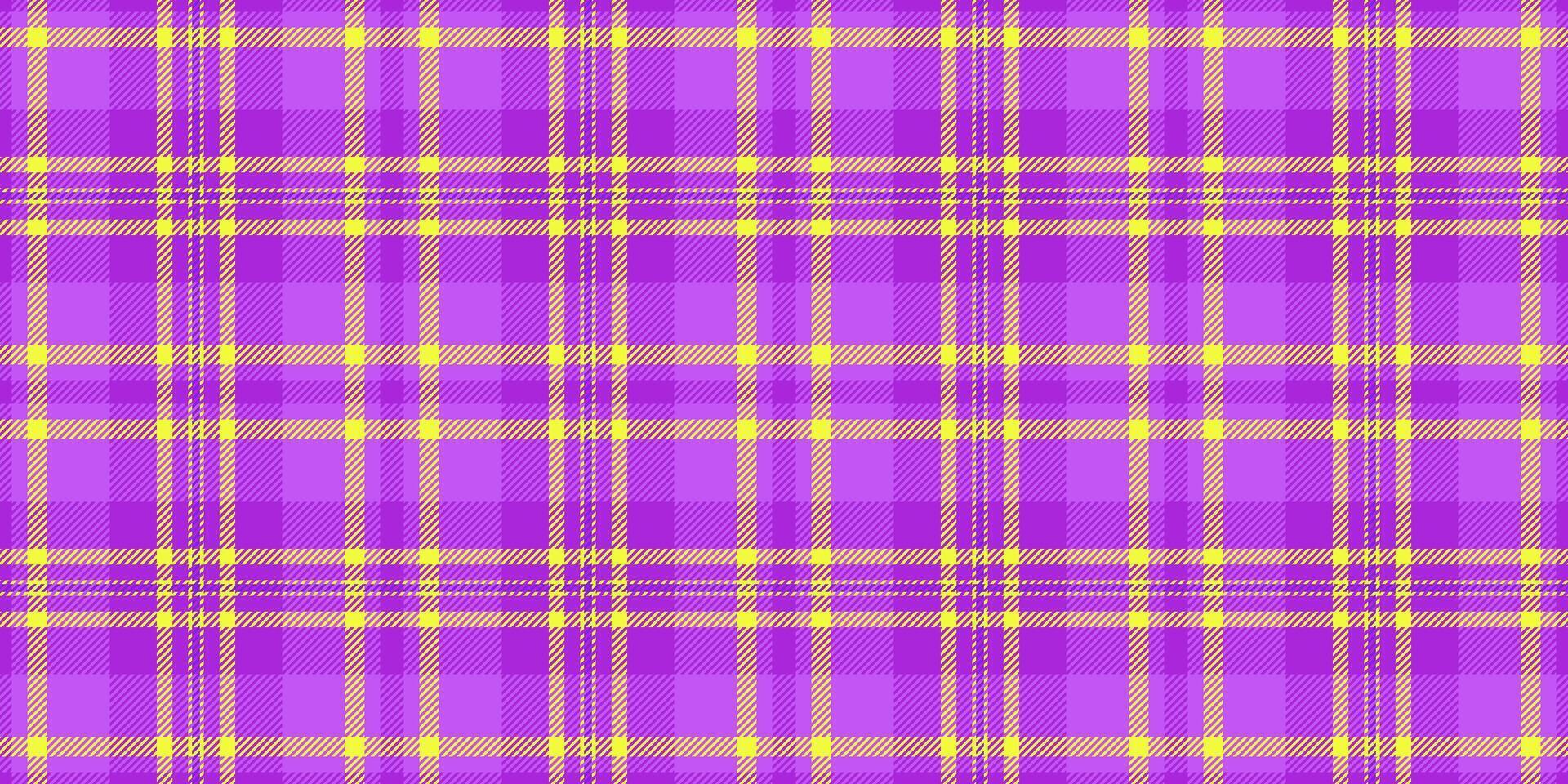 vetro di finestra struttura vettore tartan, nuovo anno modello plaid sfondo. su dai un'occhiata tessile senza soluzione di continuità tessuto nel viola e lime colori.