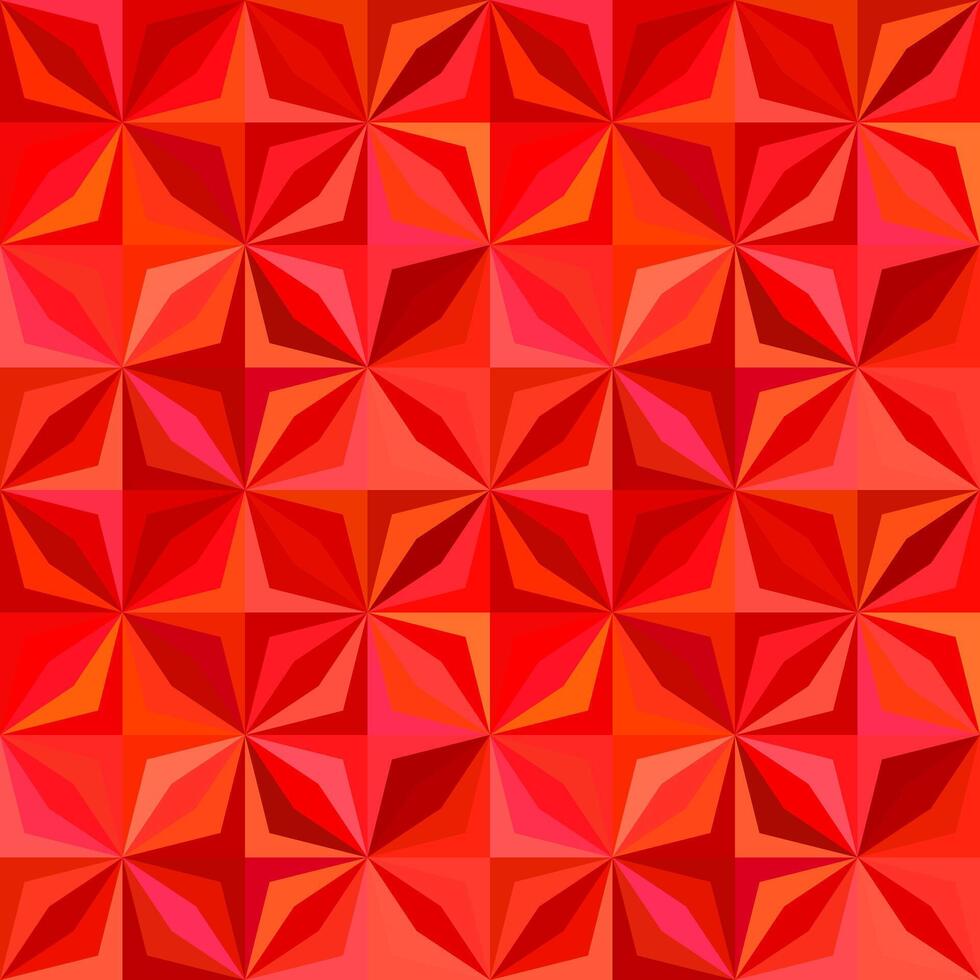 rosso astratto a strisce piastrella mosaico modello sfondo - senza soluzione di continuità design vettore