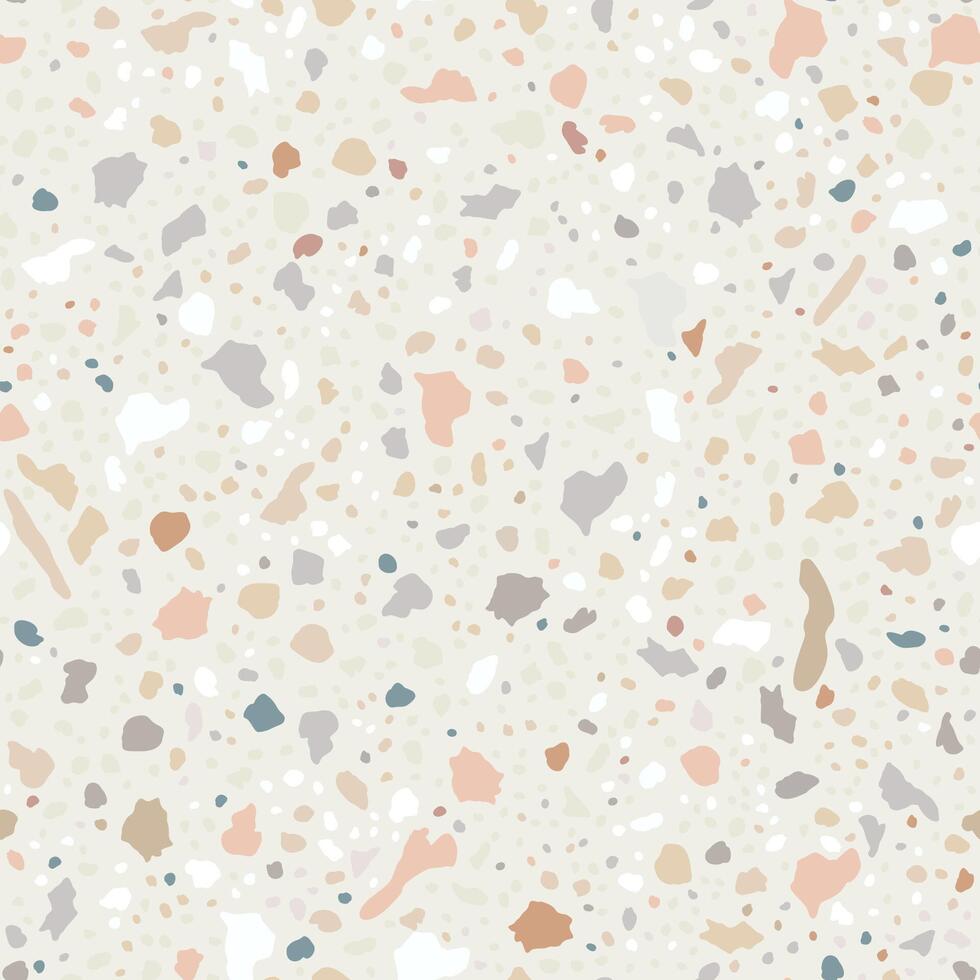 marmo terrazzo moderno motivo senza cuciture alla moda vettore