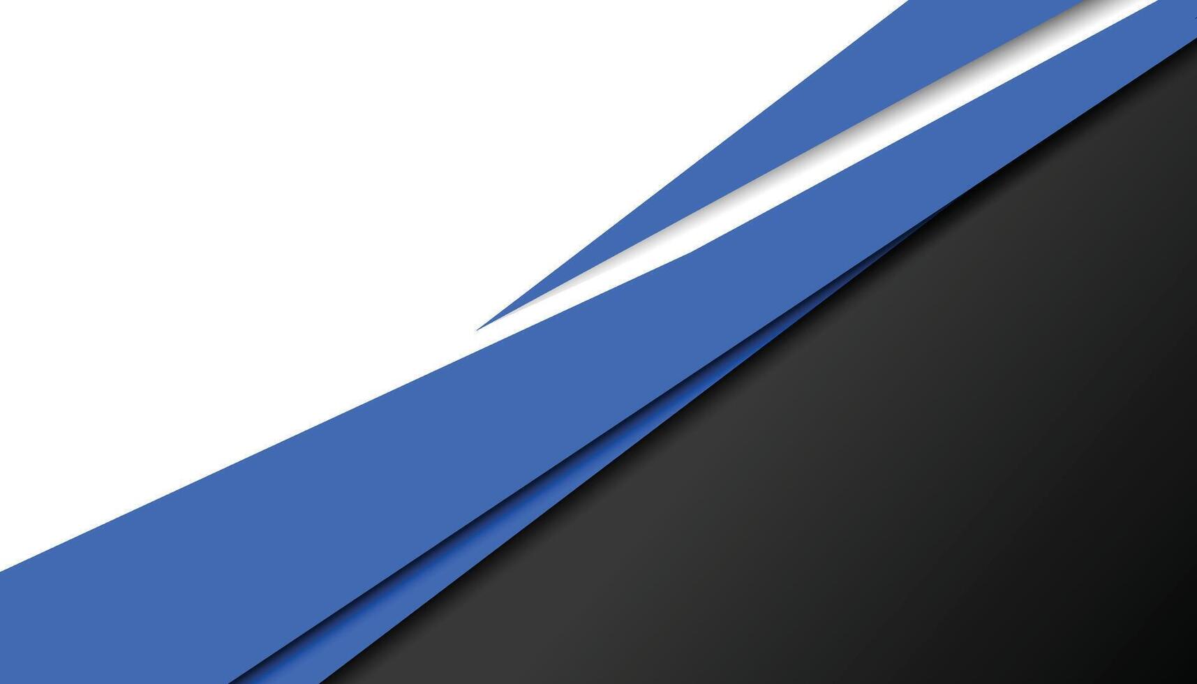 bianca e nero astratto sfondo con blu elementi. vettore