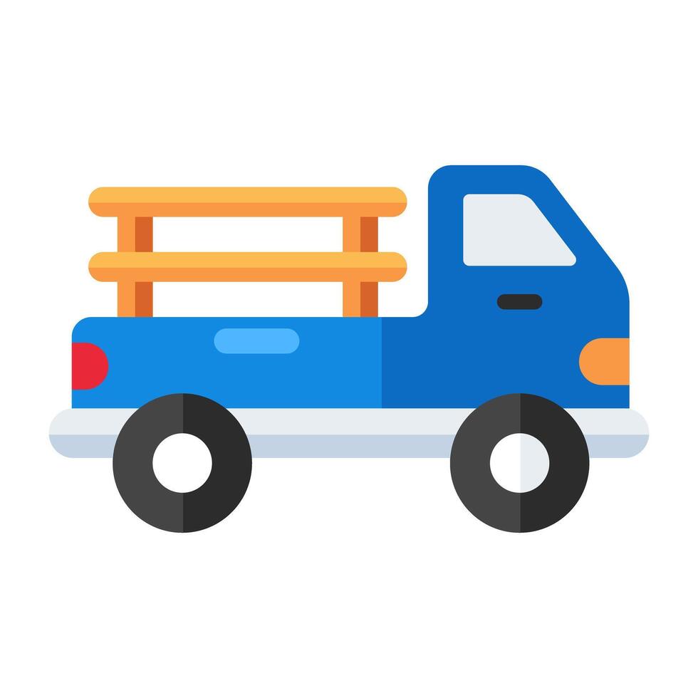 creativo design icona di Raccogliere camion vettore