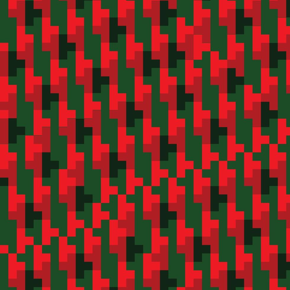 tessuto verde rosso modello sfondo textures vettore