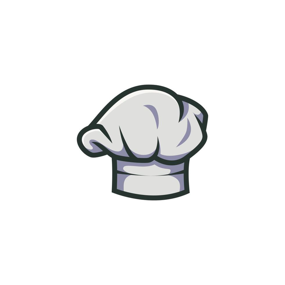 dello chef cappello logo concetto vettore illustrazione.