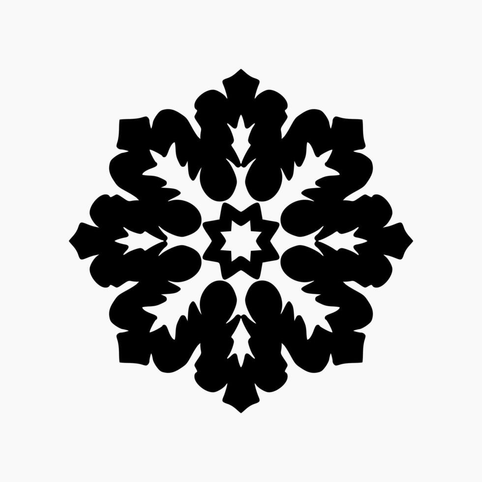 islamico geometrico. astratto mandala. etnico decorativo elemento. Islam, Arabo, indiano, e ottomano motivi vettore