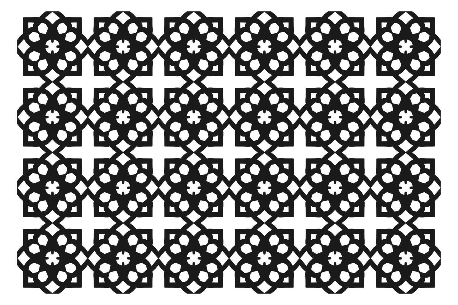 islamico geometrico modello. astratto mandala. etnico decorativo elemento. Islam, Arabo, indiano, e ottomano motivi vettore