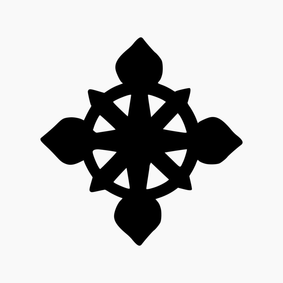 islamico geometrico. astratto mandala. etnico decorativo elemento. Islam, Arabo, indiano, e ottomano motivi vettore