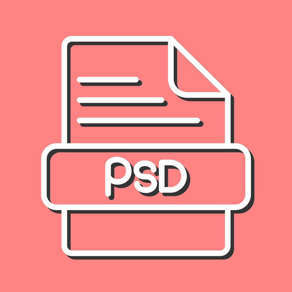 PSD vettore icona
