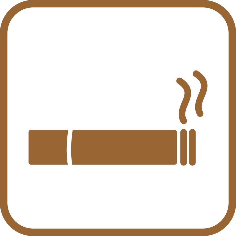 icona del vettore di sigaretta