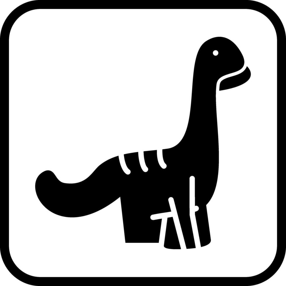 dinosauro vettore icona