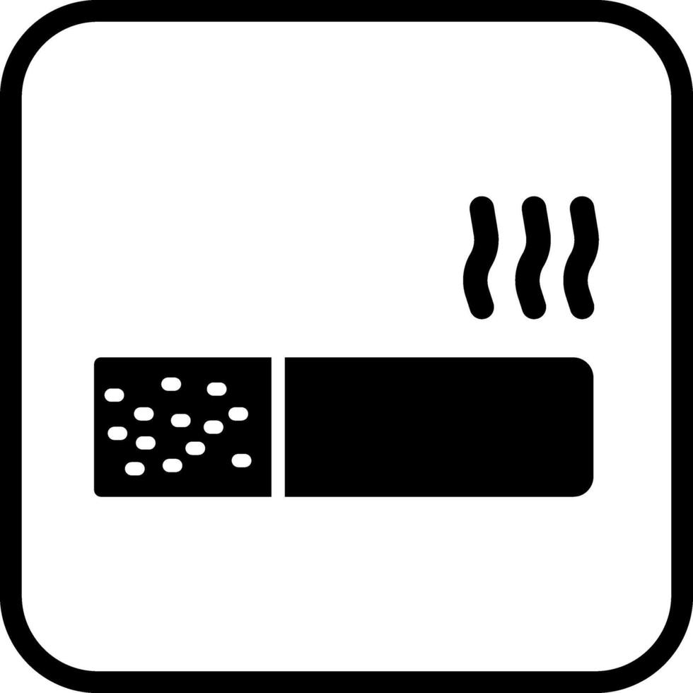 rotolamento tabacco vettore icona