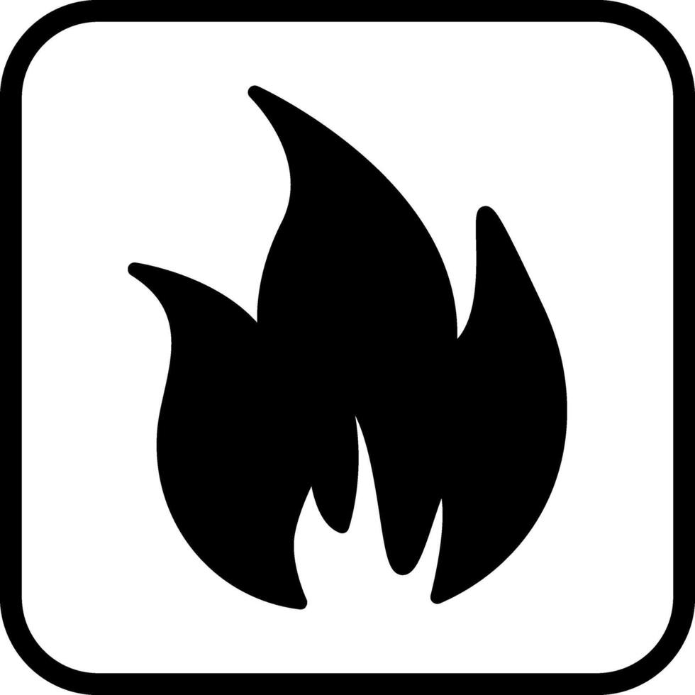 icona vettore di fiamma