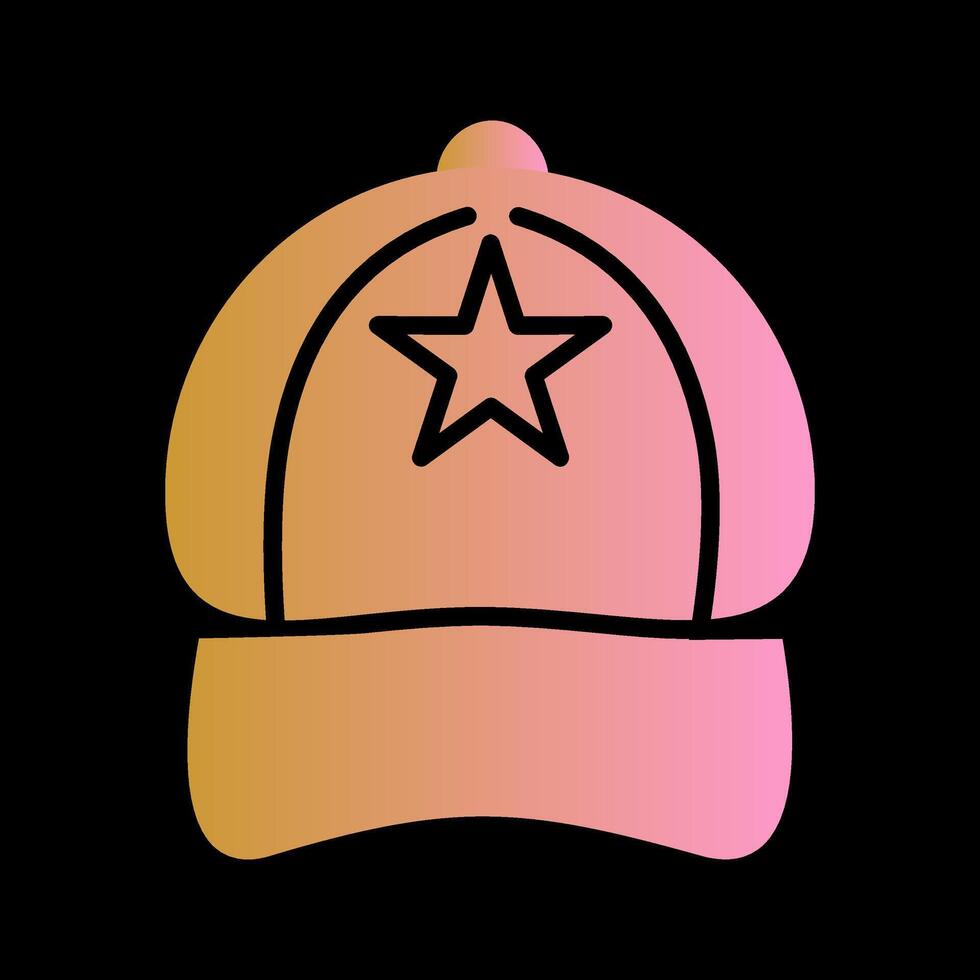 icona del berretto vettoriale