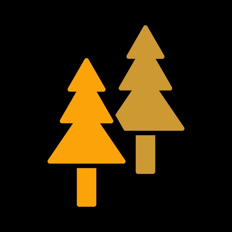 icona vettore albero di pino