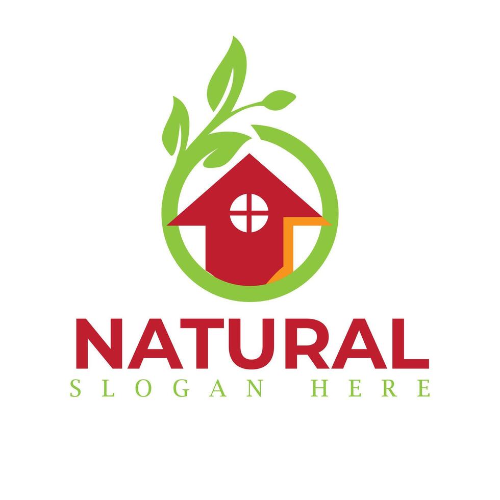 naturale, eco cibo, verde foglia piantina, in crescita pianta logo design vettore modello. naturale loghi con le foglie