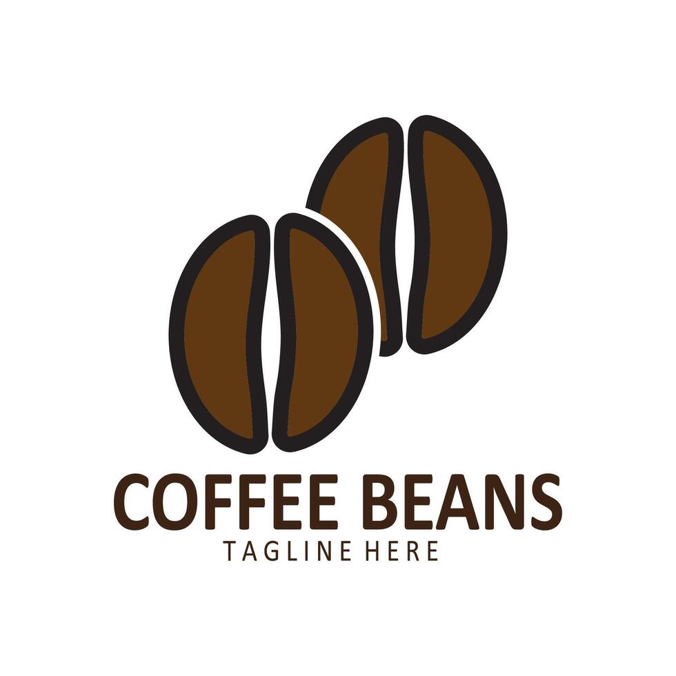 caffè caffè fagioli caffè negozio frutta semi bevanda design vettore