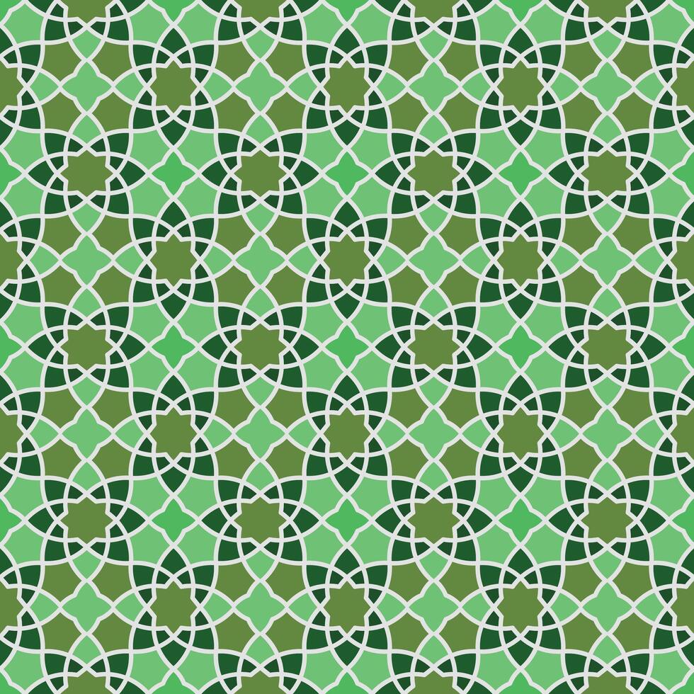 Arabo mosaico senza soluzione di continuità modello .Ramadan decorativo sfondo vettore