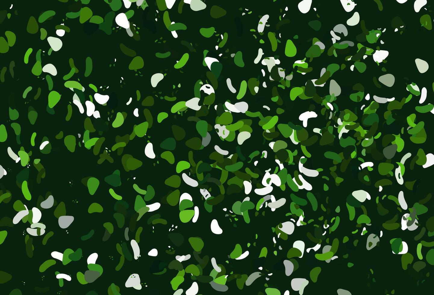 sfondo vettoriale verde chiaro con forme astratte.