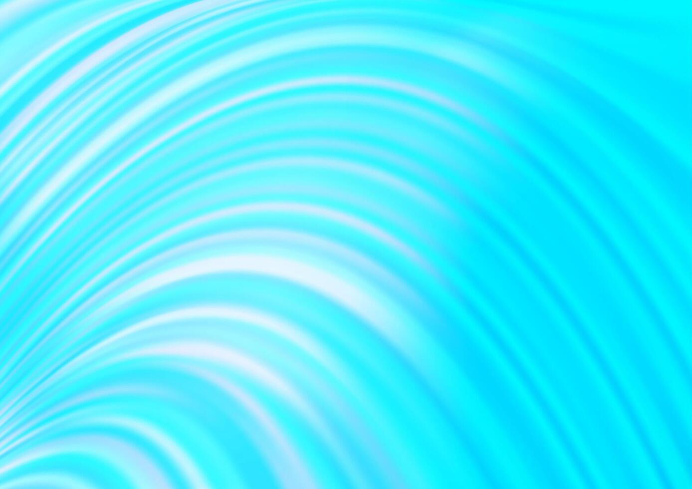 modello vettoriale blu chiaro con cerchi curvi.