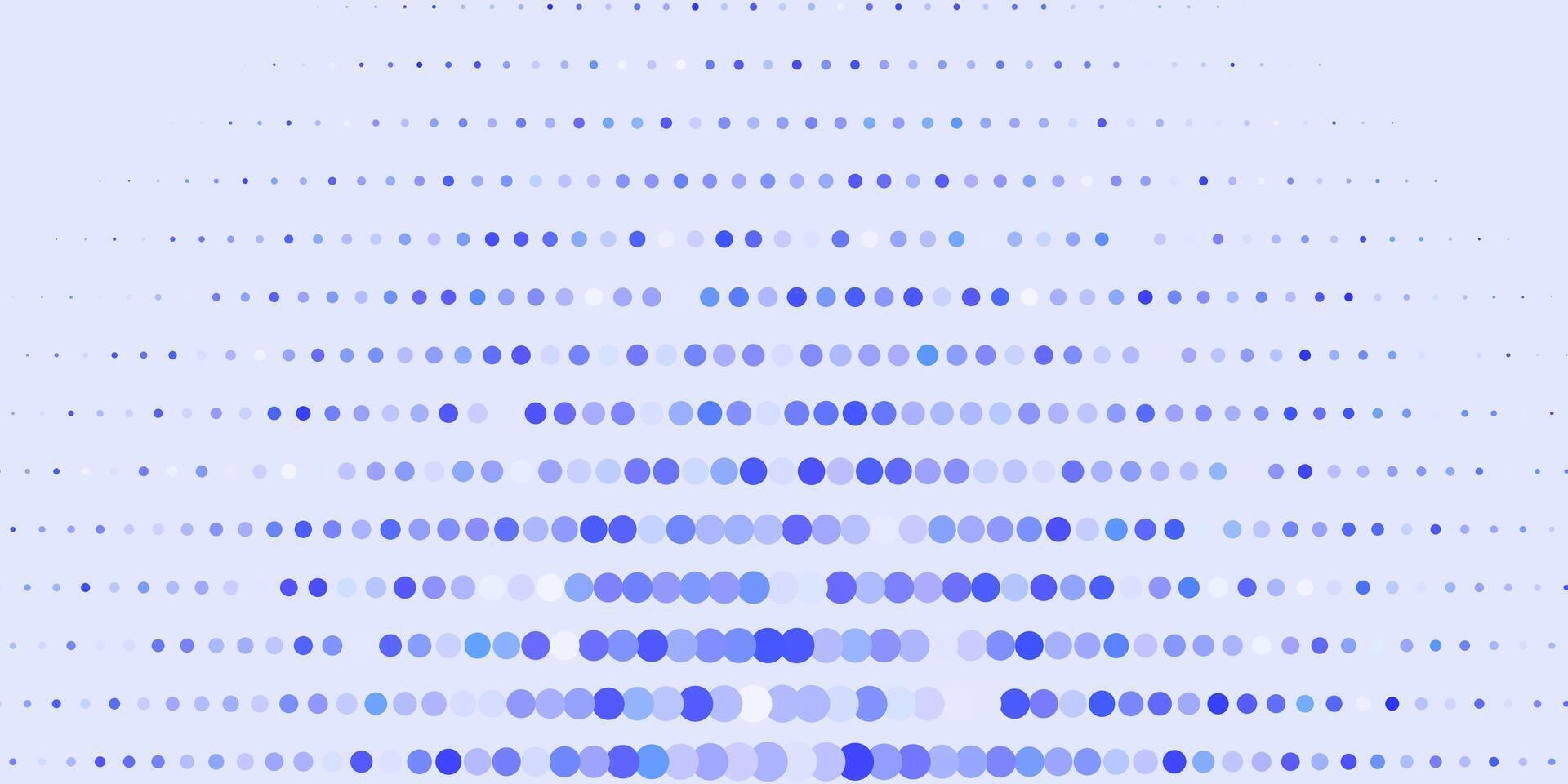 modello vettoriale blu scuro con sfere.