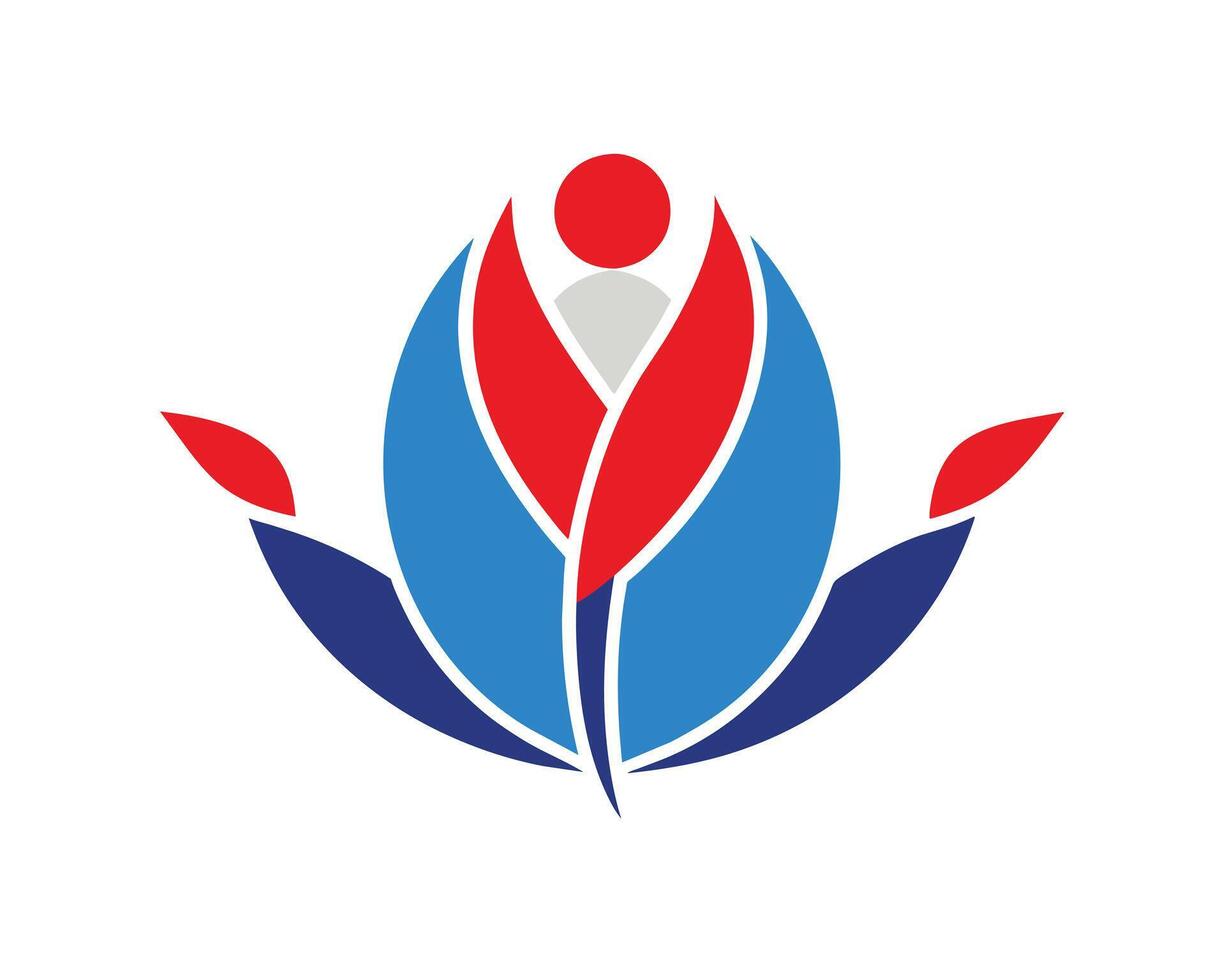 un' logo quello contiene un' tulipano figura vettore illustrazione