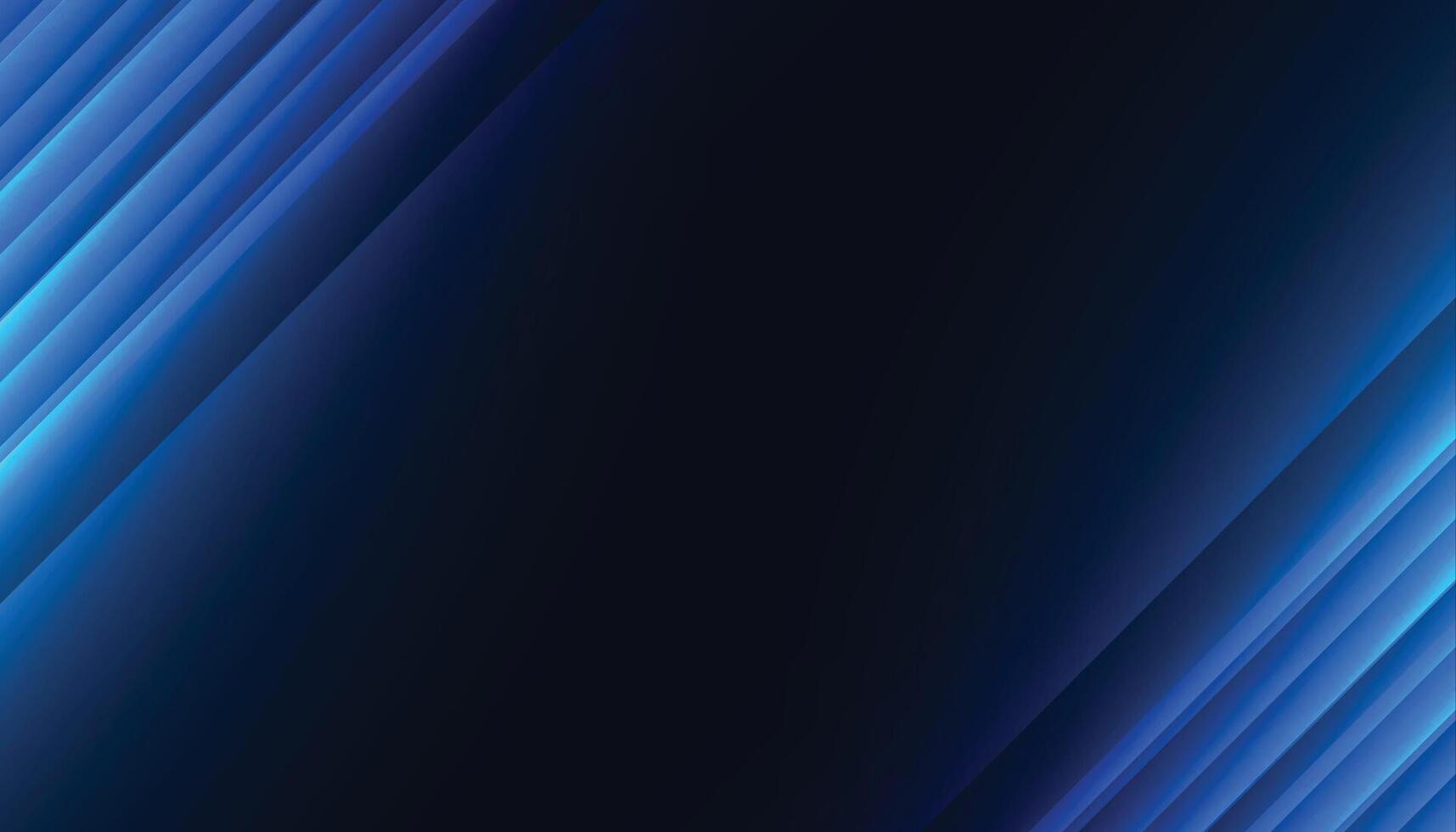 blu raggiante diagonale Linee astratto sfondo design vettore