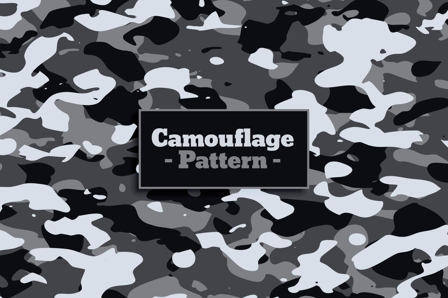 soldato militare camuffare modello nel bianca e grigio ombra vettore