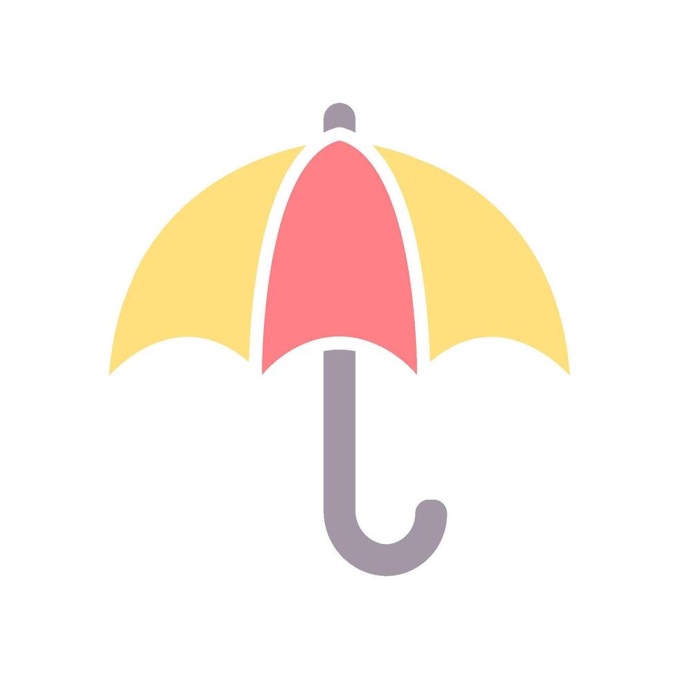 ombrello icona design vettore modello