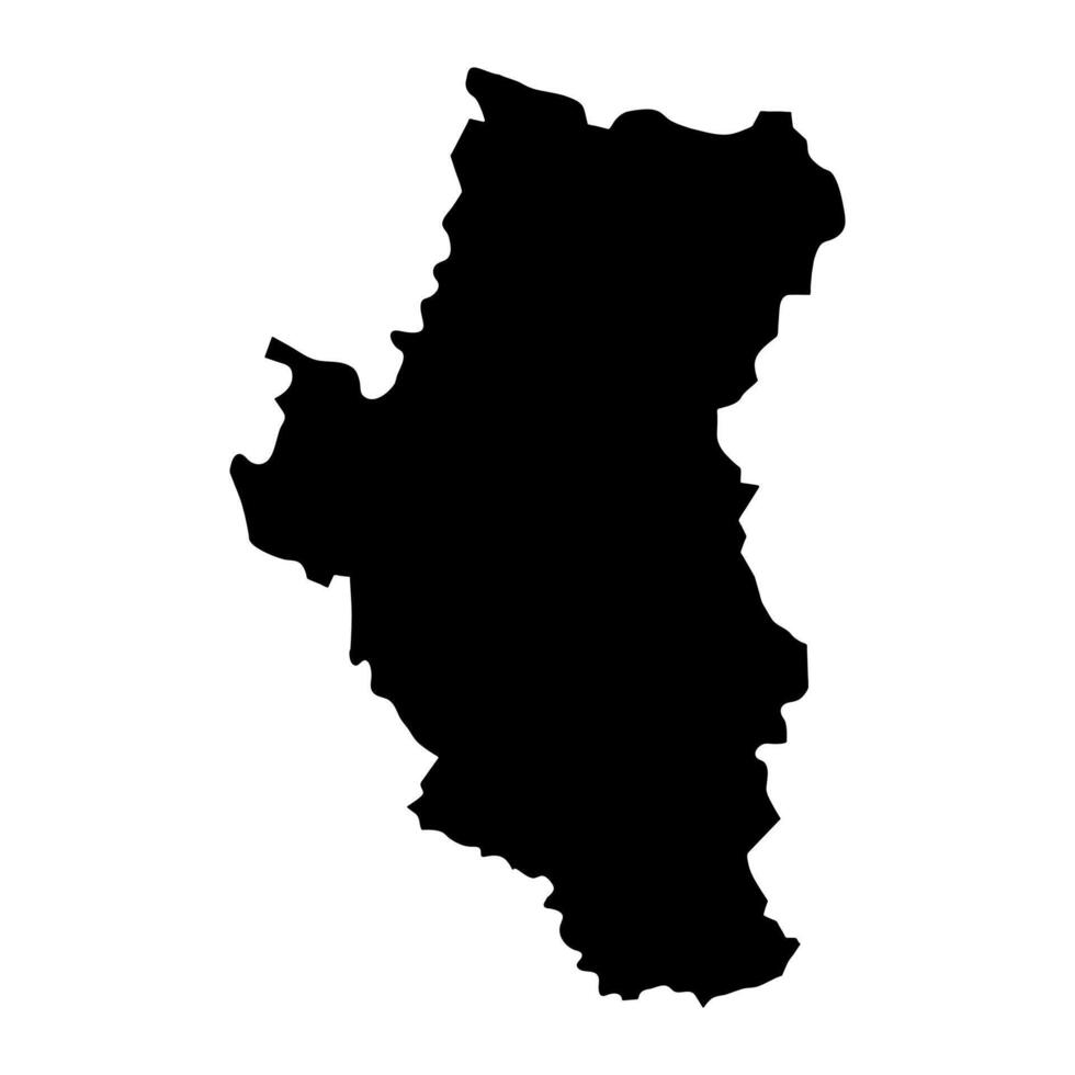 tuyen quang Provincia carta geografica, amministrativo divisione di Vietnam. vettore illustrazione.
