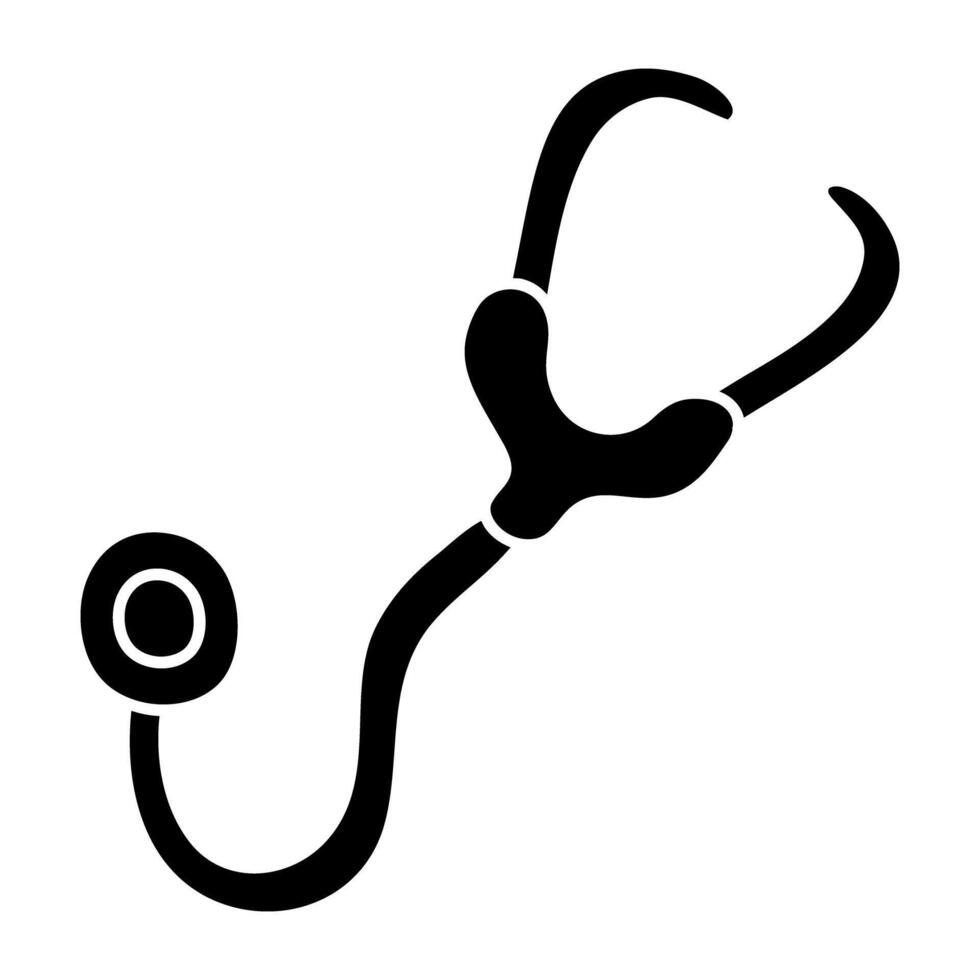 icona di download premium dello stetoscopio vettore