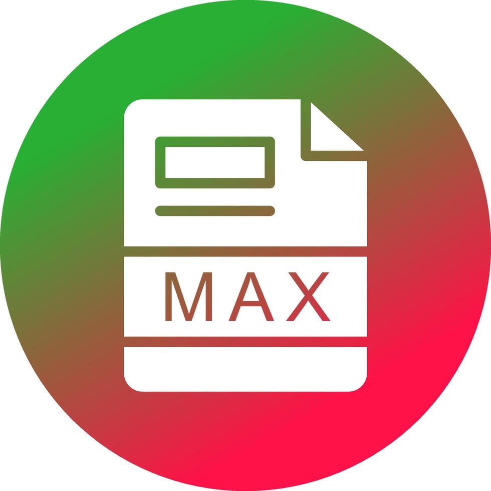 max creativo icona design vettore