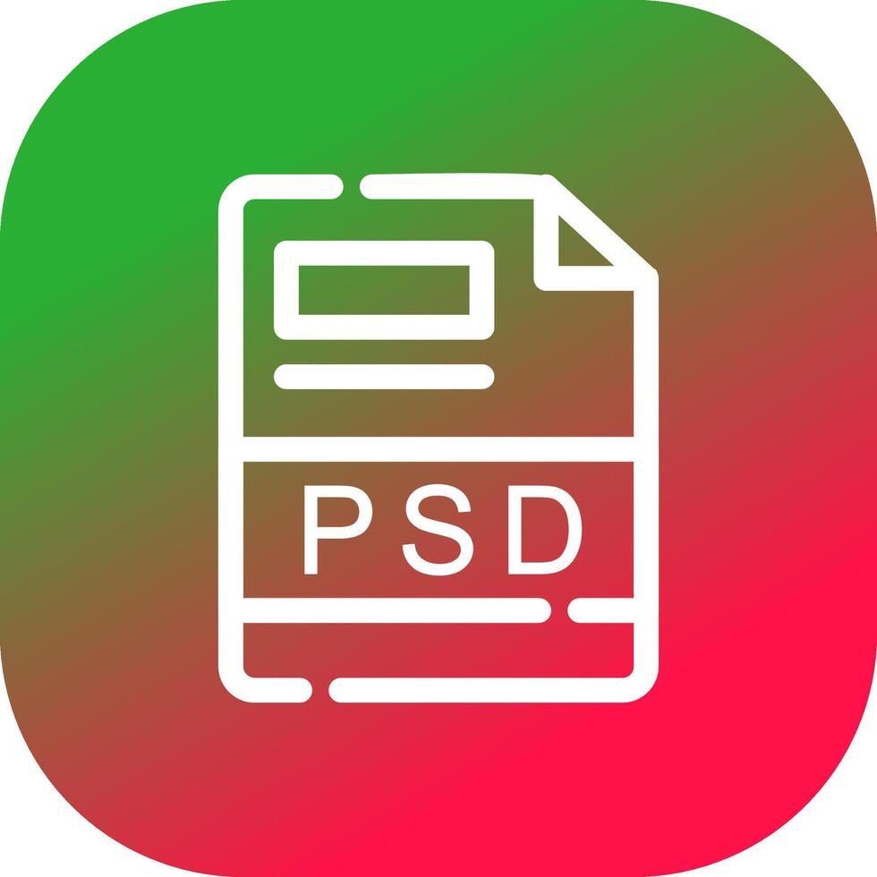 PSD creativo icona design vettore