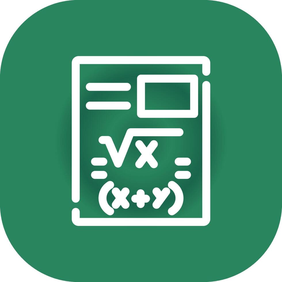 matematica creativo icona design vettore