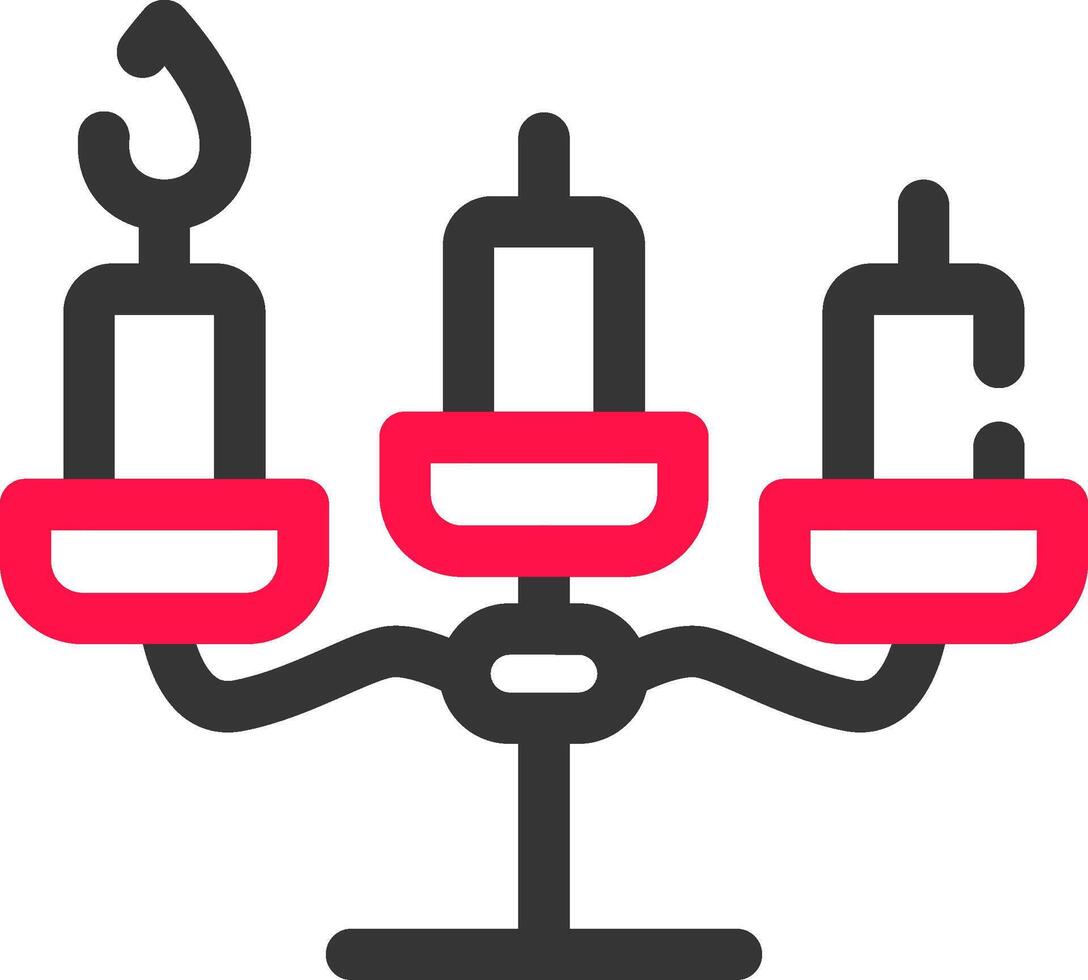candelabri creativo icona design vettore