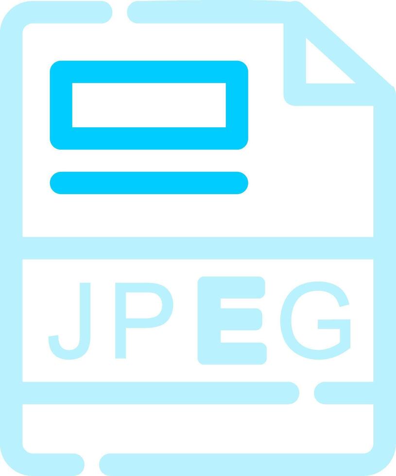 jpeg creativo icona design vettore