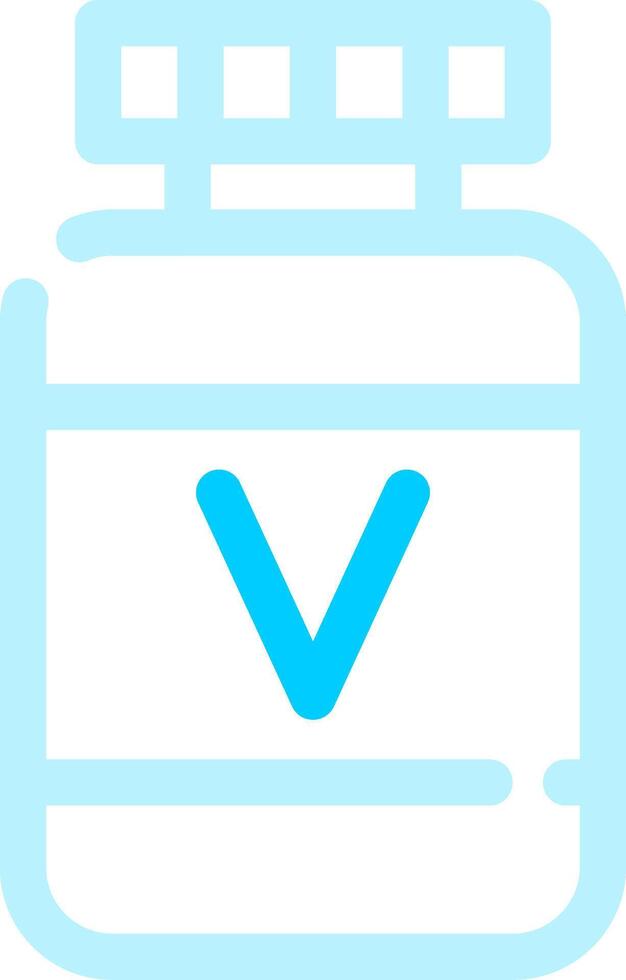 vitamina creativo icona design vettore