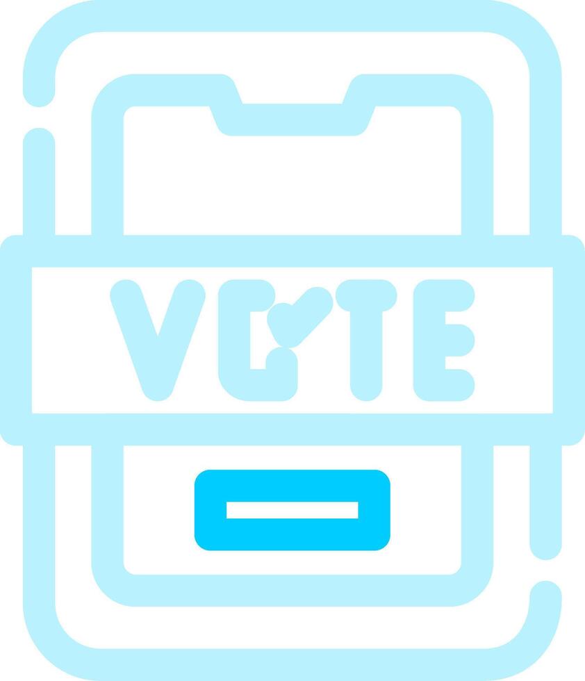 votazione creativo icona design vettore
