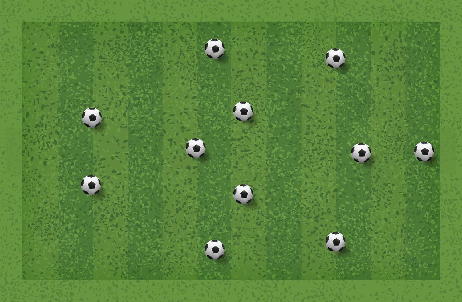 Tattica di gioco di calcio 3-5-2. posizione di layout per l'allenatore. vettore. vettore