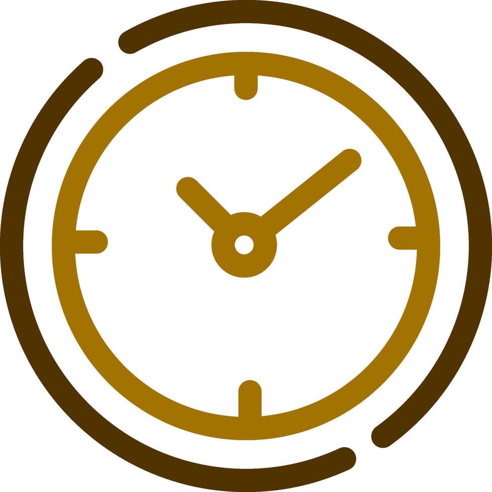 orologio creativo icona design vettore