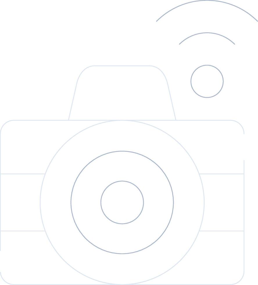 inteligente telecamera creativo icona design vettore