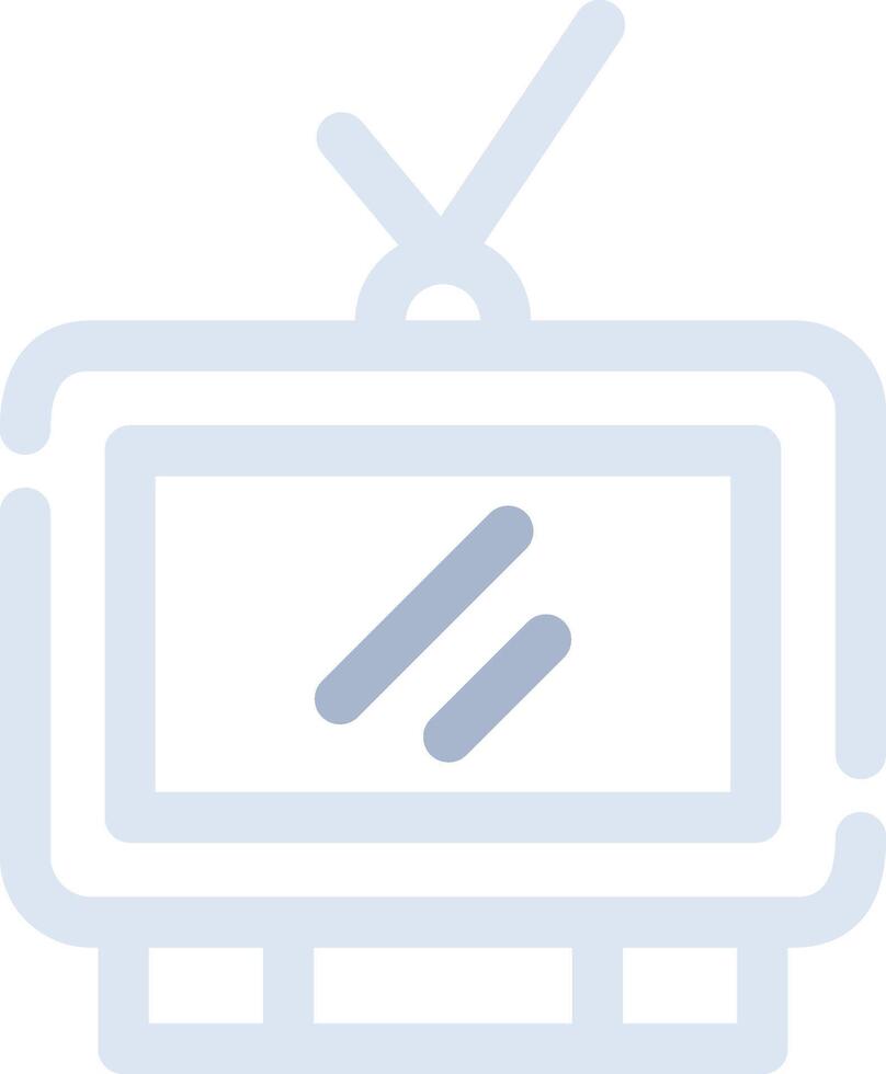 televisione creativo icona design vettore