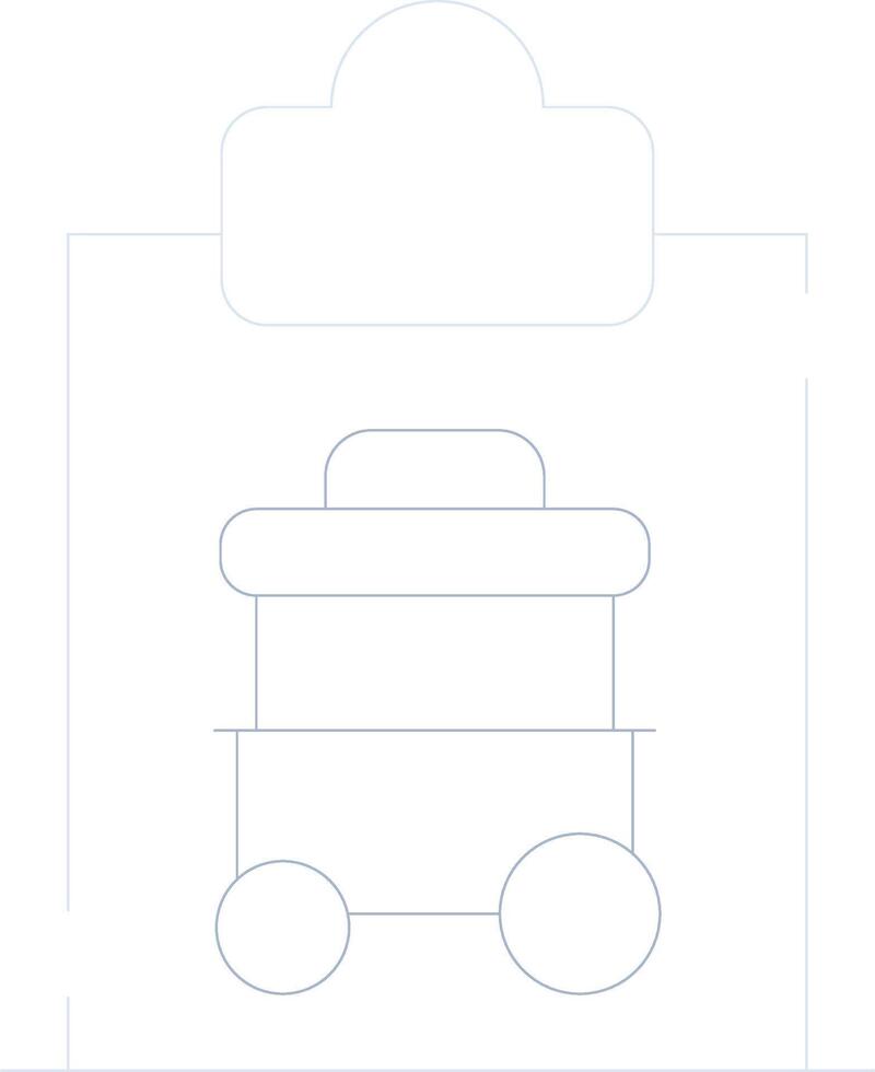carrello registrazione creativo icona design vettore