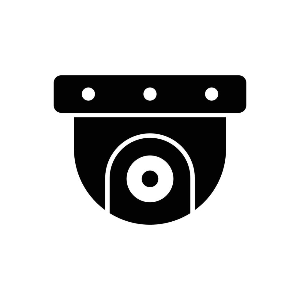 sicurezza telecamera icona vettore design modello nel bianca sfondo