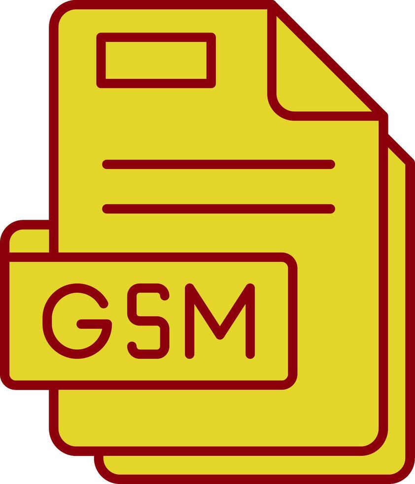 gsm Vintage ▾ icona vettore