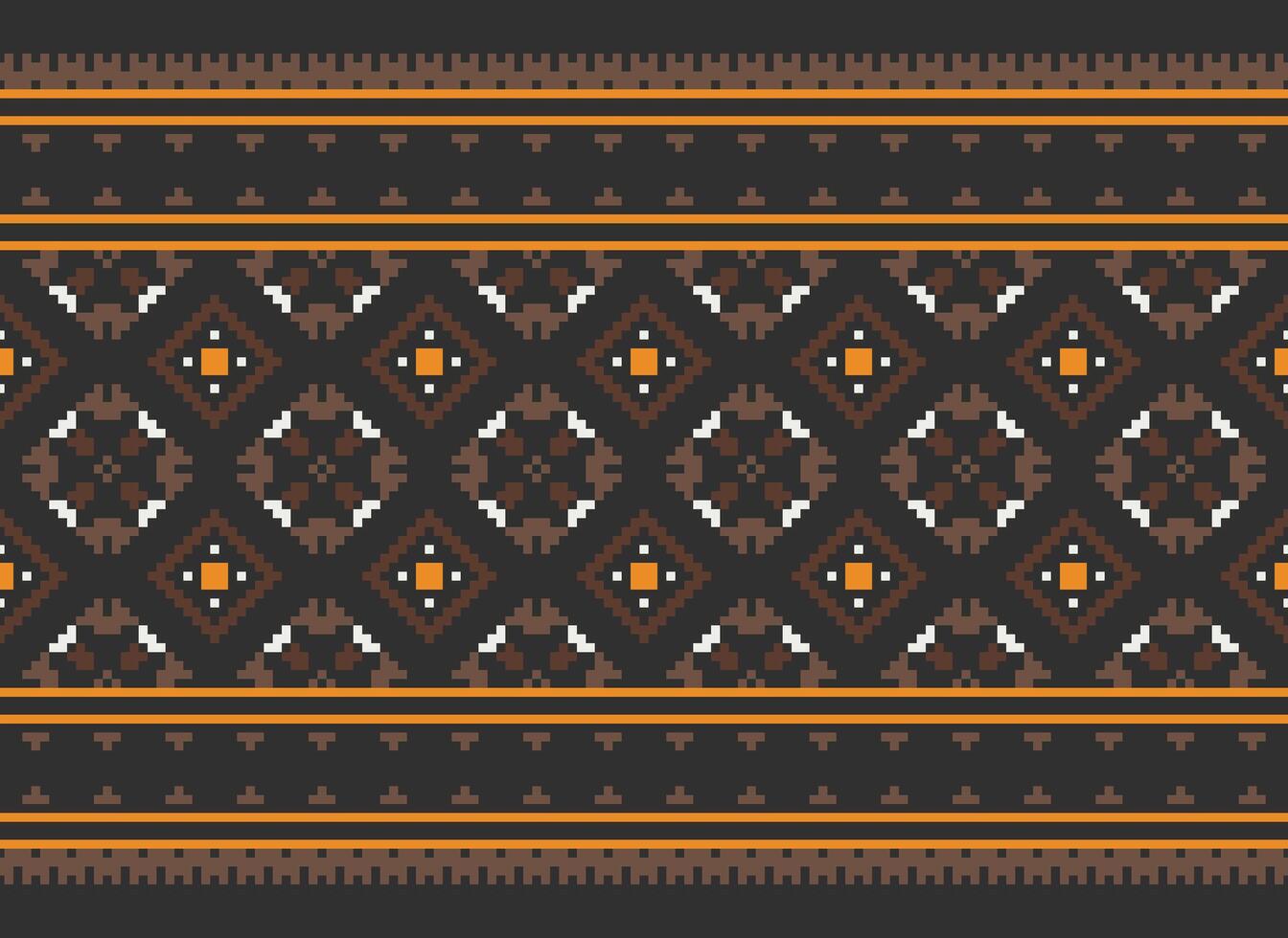 attraversare punto tradizionale etnico modello paisley fiore ikat sfondo astratto azteco africano indonesiano indiano senza soluzione di continuità modello per tessuto Stampa stoffa vestito tappeto le tende e sarong vettore