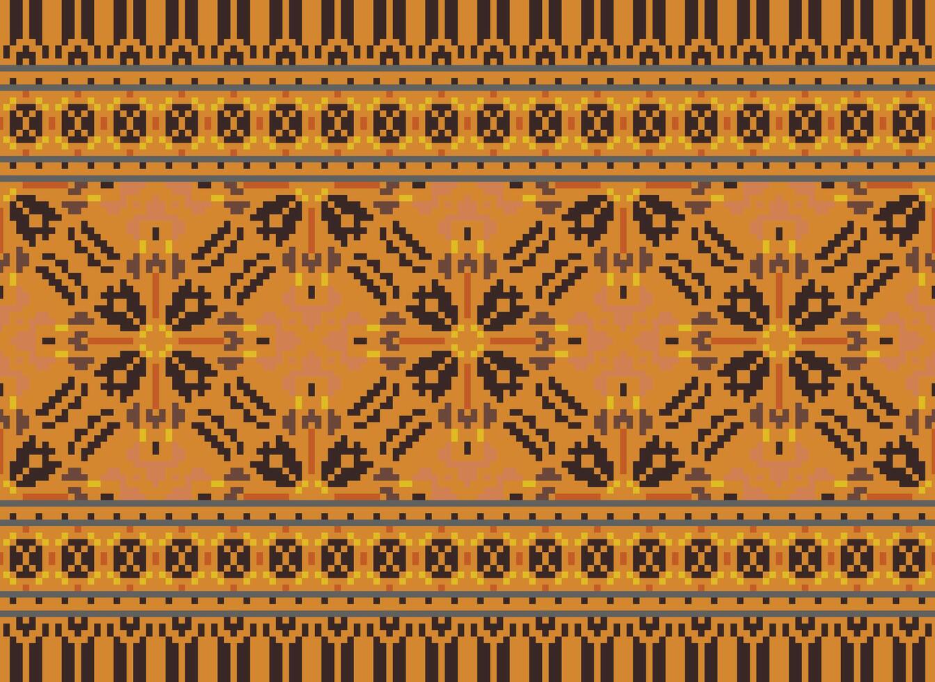 annate attraversare punto tradizionale etnico modello paisley fiore ikat sfondo astratto azteco africano indonesiano indiano senza soluzione di continuità modello per tessuto Stampa stoffa vestito tappeto le tende e sarong vettore